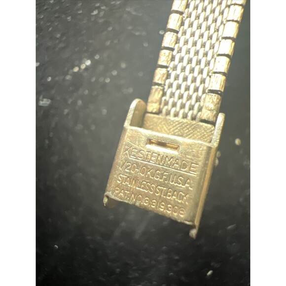 Vtg Le Jour Women's Elegant Wristwatch 17 Jewels 10K RPG Manual Winding Working - Picture 5 of 6